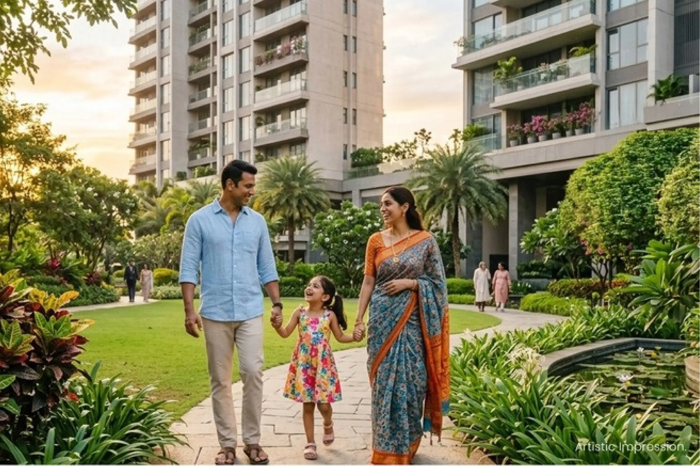 Walchand Park View Mira Road | 1,2,3 BHK ₹72L* 8 Walchand Park View Landscaped Garden Mira Road East